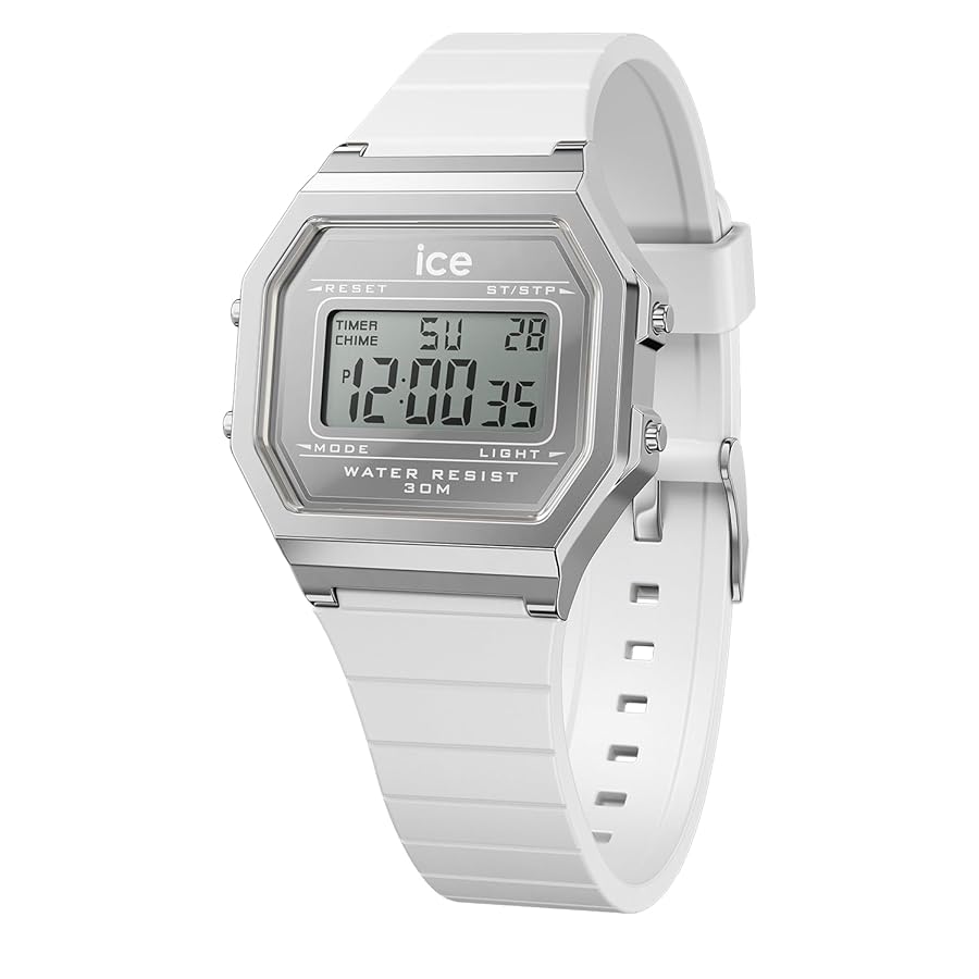 ICE Women Watch 22734 (32mm) White Silicone Quartz Digital