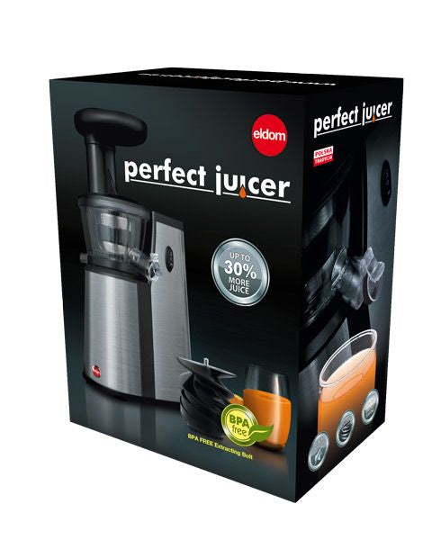 ELDOM PJ400 juice maker Centrifugal juicer 400 W Black, Silver