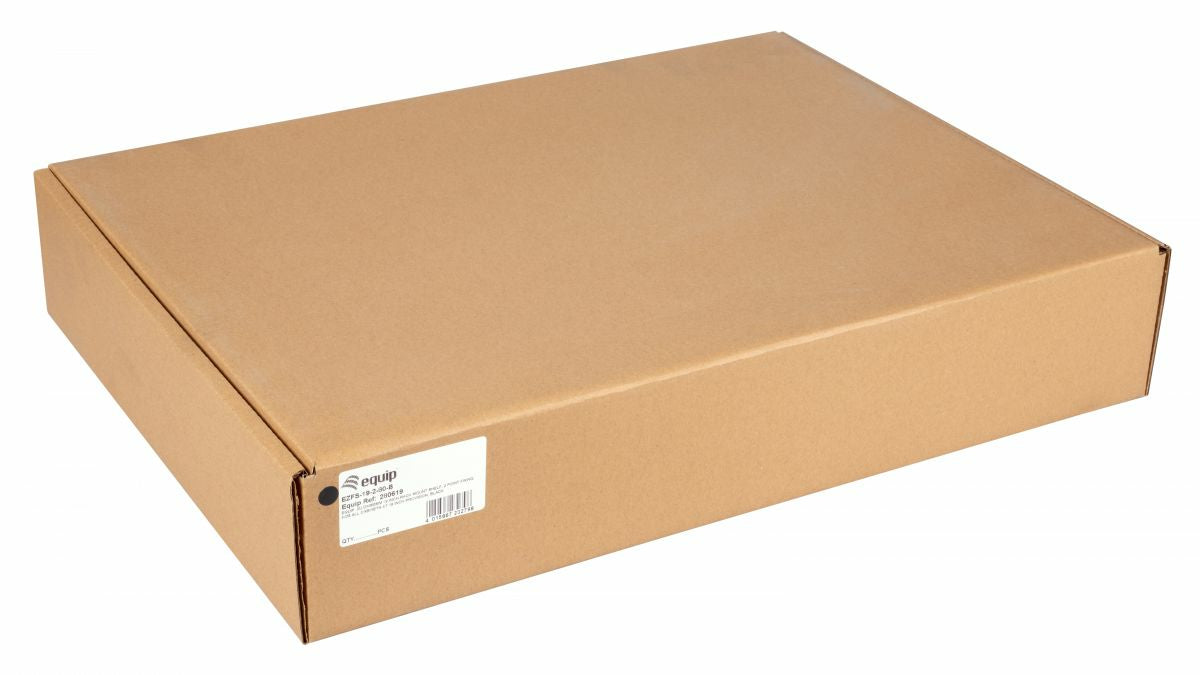 Equip 19" Fachboden fest für Serverschränke 80cm 2U schwarz
