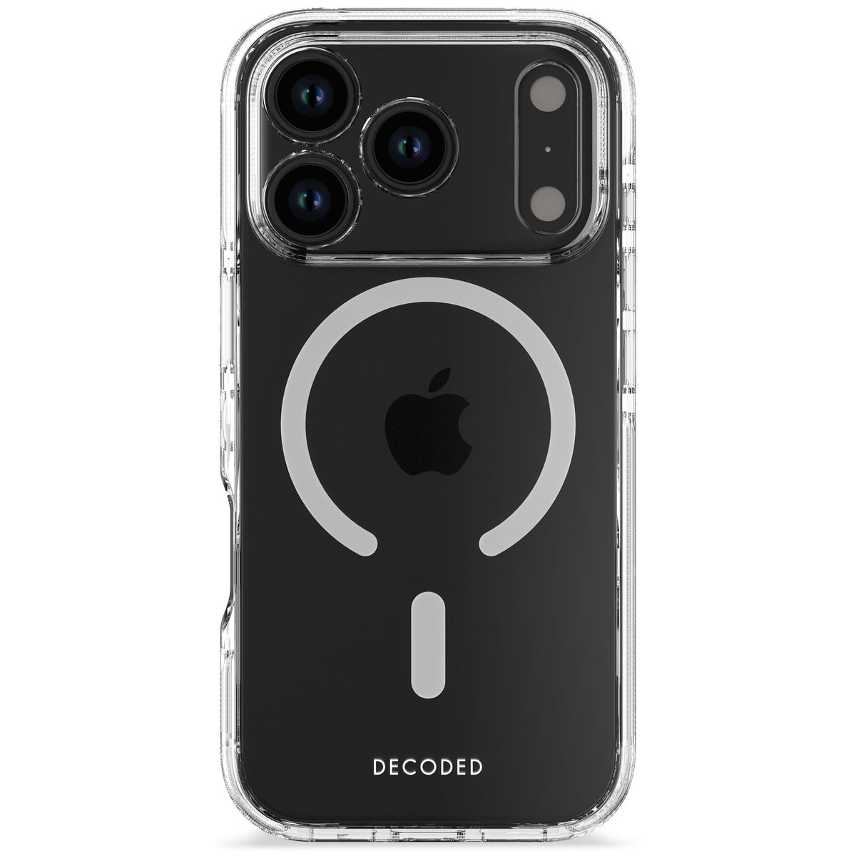 Decoded DropTec Transparent Backcover for iPhone 17 Pro - Transparent