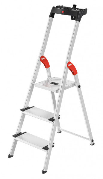 Hailo L80 ComfortLine 3 Step Stepladder