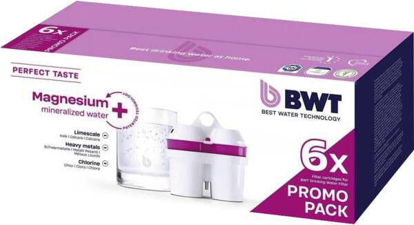 BWT 125681749, 6 pcs. Magnesium mineralized water