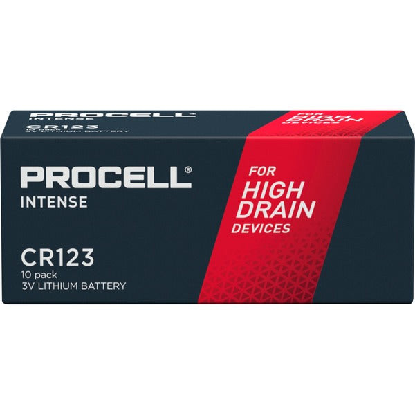 Duracell Procell CR123A High Power Lithium Intense Batterie (10 Stück)