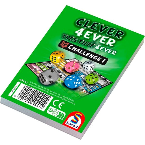 Schmidt Spiele Clever 4ever - Challenge, Zusatzblock (75 Blatt)