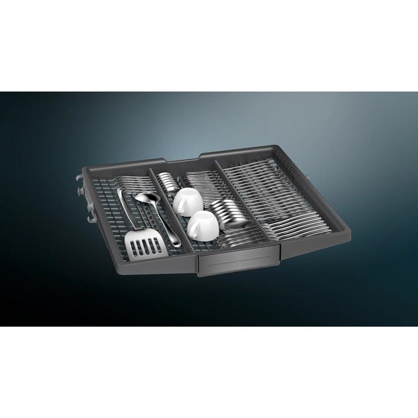 Siemens SN55ZS07CE iQ500 (edelstahl (gebürstet)/schwarz, 60 cm, Home Connect)