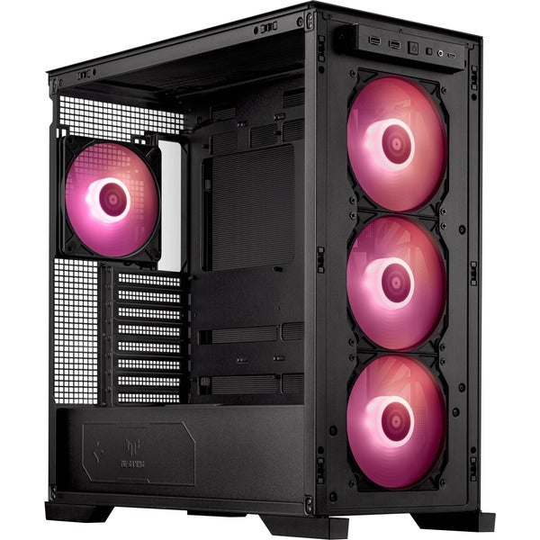 Asus TUF GAMING GT302 ARGB (schwarz, Tempered Glass)