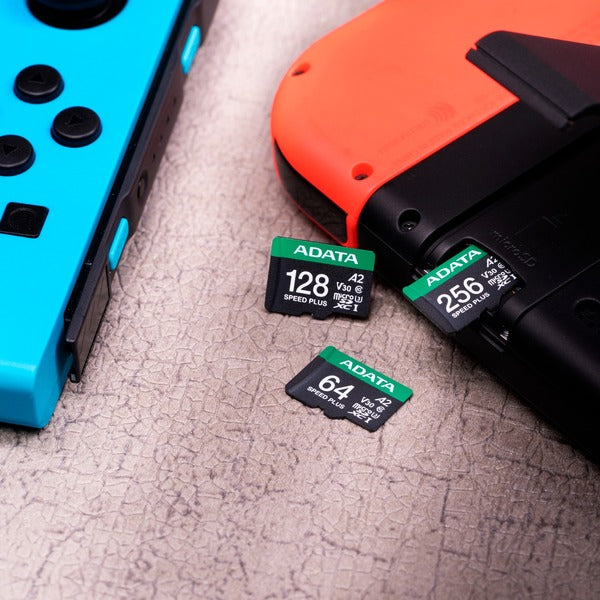 ADATA SPEED PLUS microSDXC 64 GB (UHS-I U3, Class 10, V30, A2)