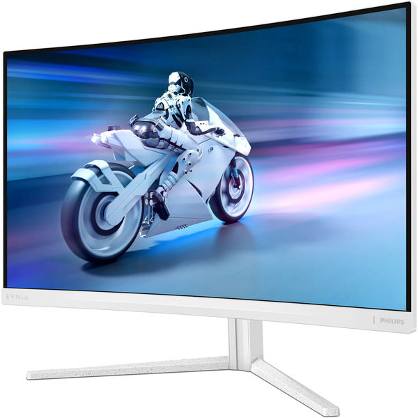 Philips 27M2C5501 (68.5 cm (27 Zoll), weiß, QHD, VA, Curved, Ambiglow, 180Hz Panel)