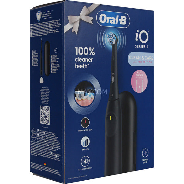 Oral-B Oral-B iO Series 2 Limited Edition, Elektrische Zahnbürste (schwarz)