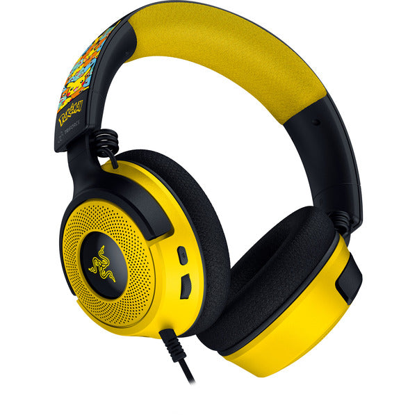 Razer Kraken V4 X - Pokémon Kanto Starters Edition (schwarz/gelb)
