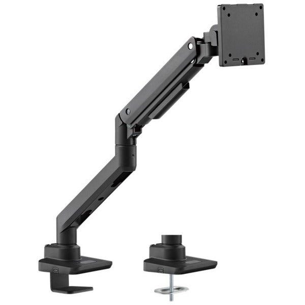 Goobay Single-Monitorhalterung Gaming mit Gasdruckfeder (schwarz, für Monitore von 17" - 49" (43 - 124cm))