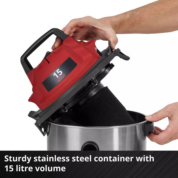 Einhell TC-VC 1540 S, Nass-/Trockensauger (silber/rot)