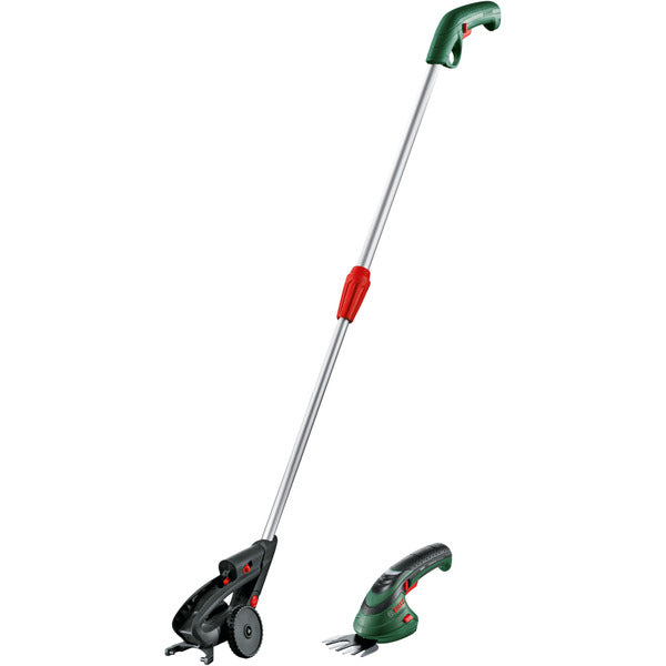 Bosch Powertools ISIO 3 +80mm Grassscherblatt+Fahrstiel