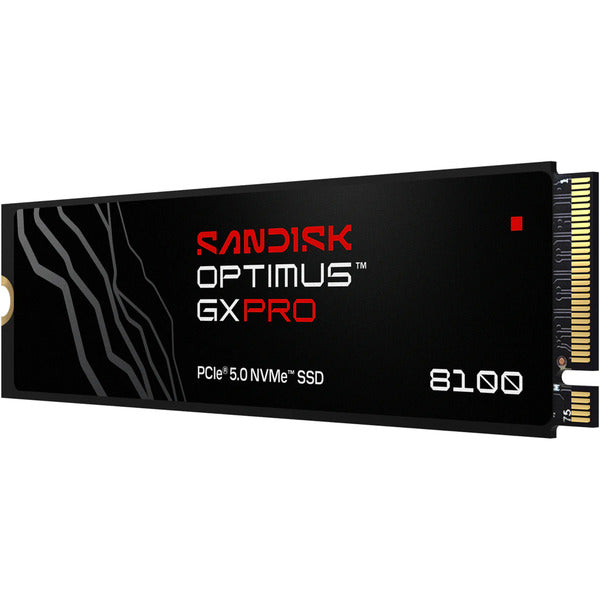 Sandisk Optimus GX PRO 8100 1 TB (schwarz, PCIe 5.0 x4, NVMe, M.2 2280)