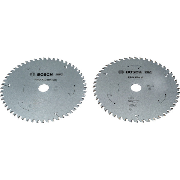 Bosch Powertools BOSCH PRO Holz-/Alu-Kreissägeblatt 165mm, Twin Pack