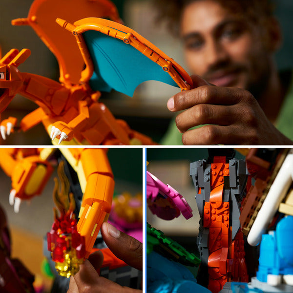 LEGO 72153 Pokémon Bisaflor, Glurak und Turtok