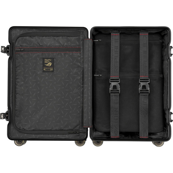 Asus ROG SLASH Hartschalenkoffer Edition 20 (schwarz/gold, 47 Liter)
