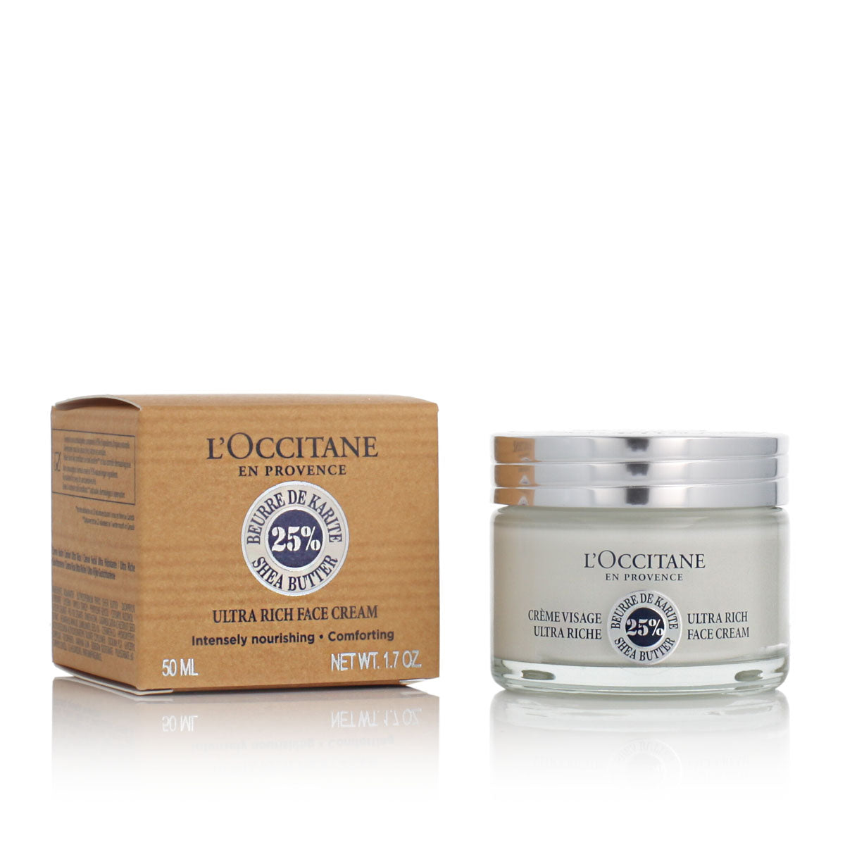 L'Occitane Shea Butter 25% Ultra Rich Face Cream, 50 ml