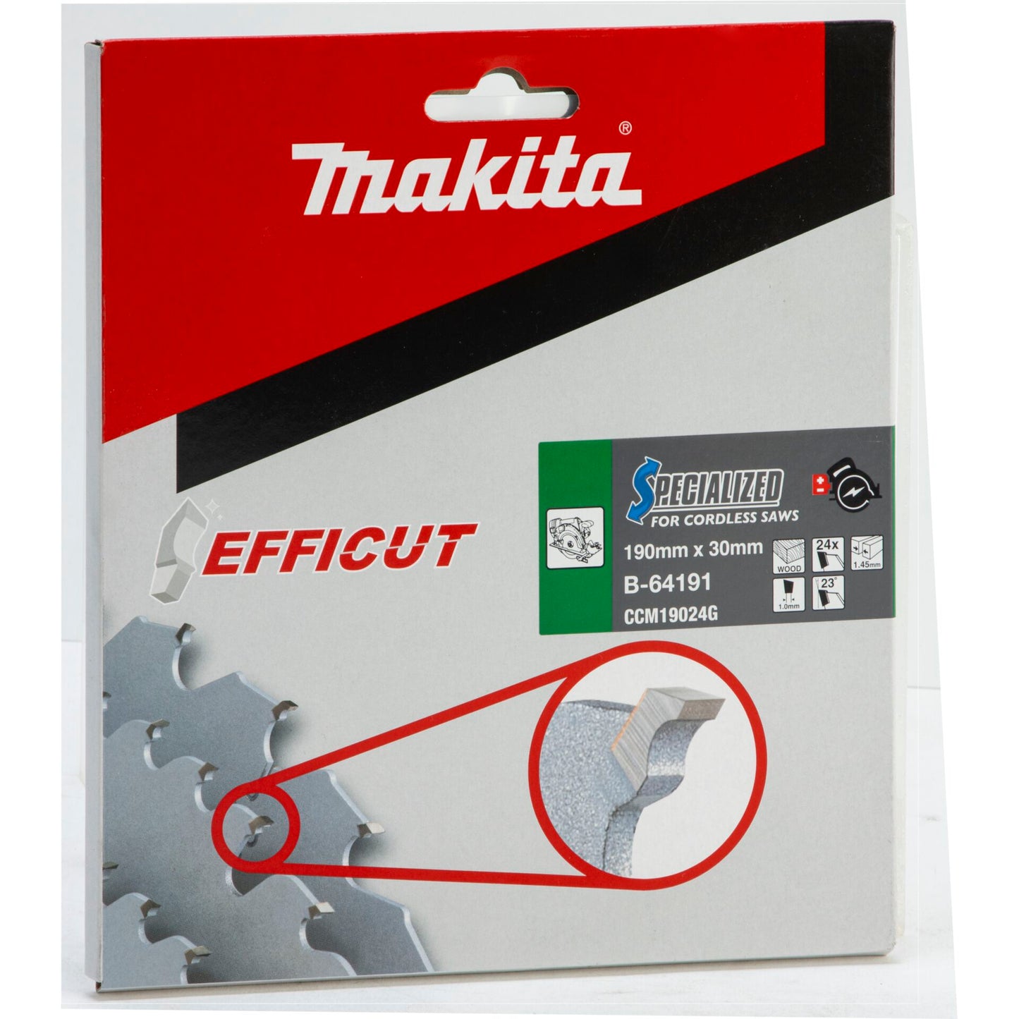 Makita EFFICUT Σαβέβ. 190x30x24Z