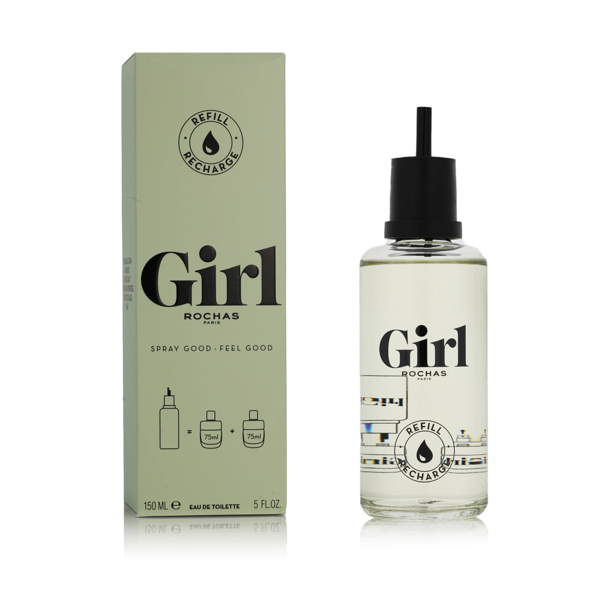 Rochas Girl Eau De Toilette Refill 150 ml (woman)