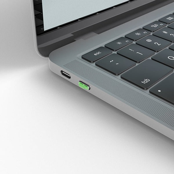Lindy USB Typ C Port Schloss 10 Stück (grün, Schlüssel separat erhältlich)