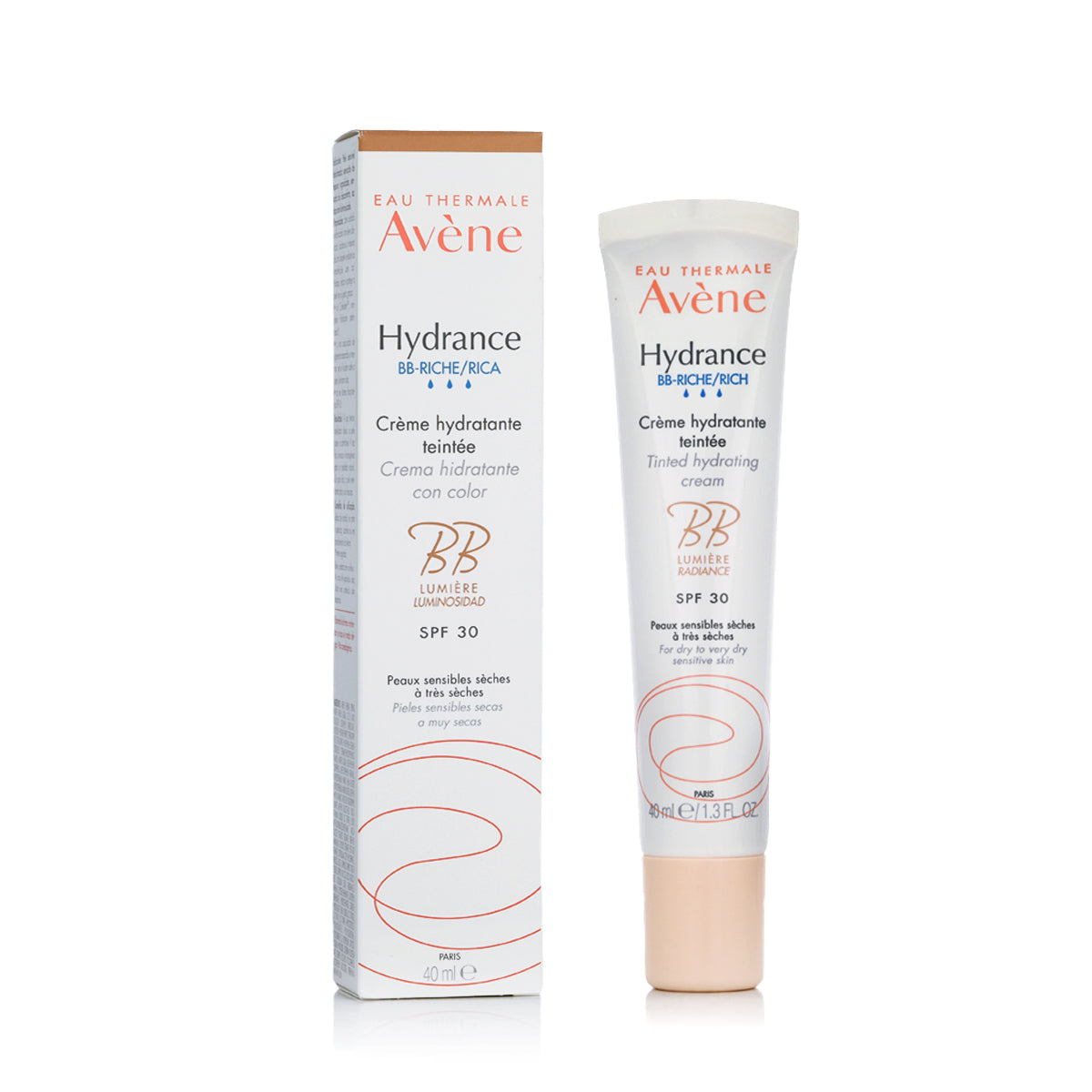 Avène Hydrance BB Riche Tinted Hydrating Cream SPF 30 40 ml