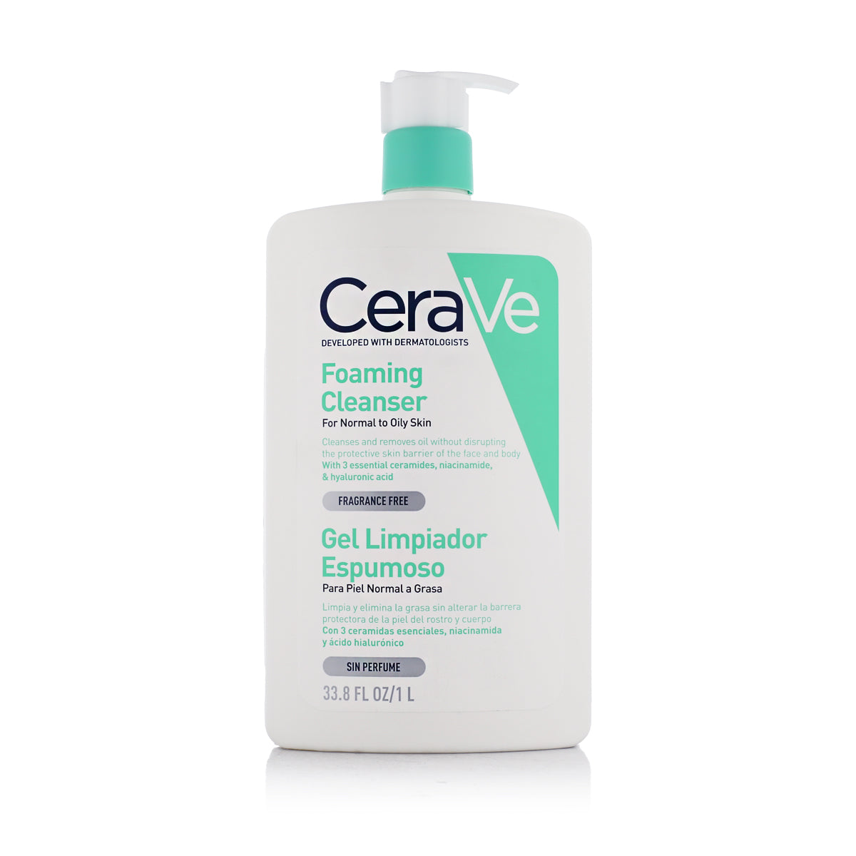 CeraVe Foaming Facial and Body Cleanser Gel 1000 ml