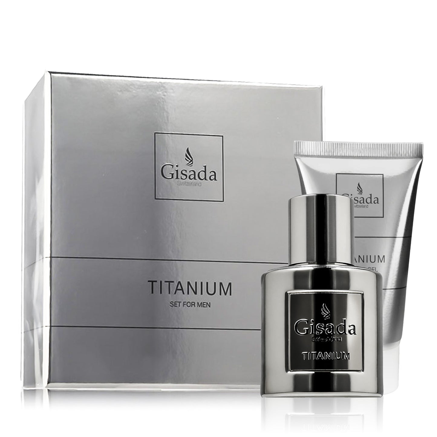 Gisada Titanium Eau de Parfum 50 ml + Shower Gel 100 ml (Unisex)