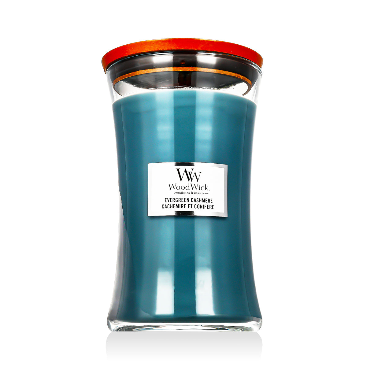 WoodWick Large Hourglass Candles Scented candle Evergreen Cashmere 610 g