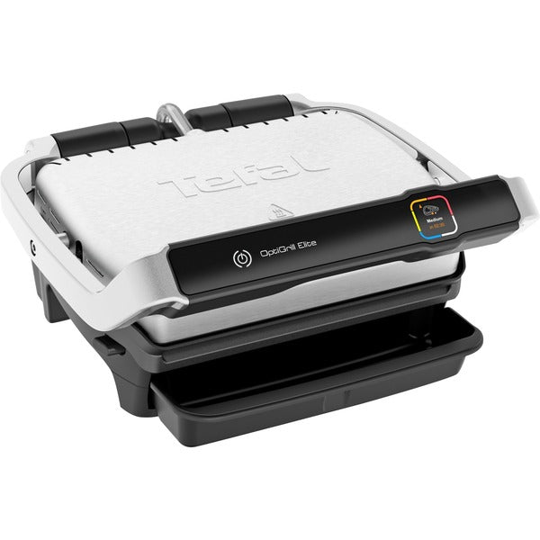 Tefal OptiGrill Elite GC750D (silber/schwarz, 2.000 Watt)