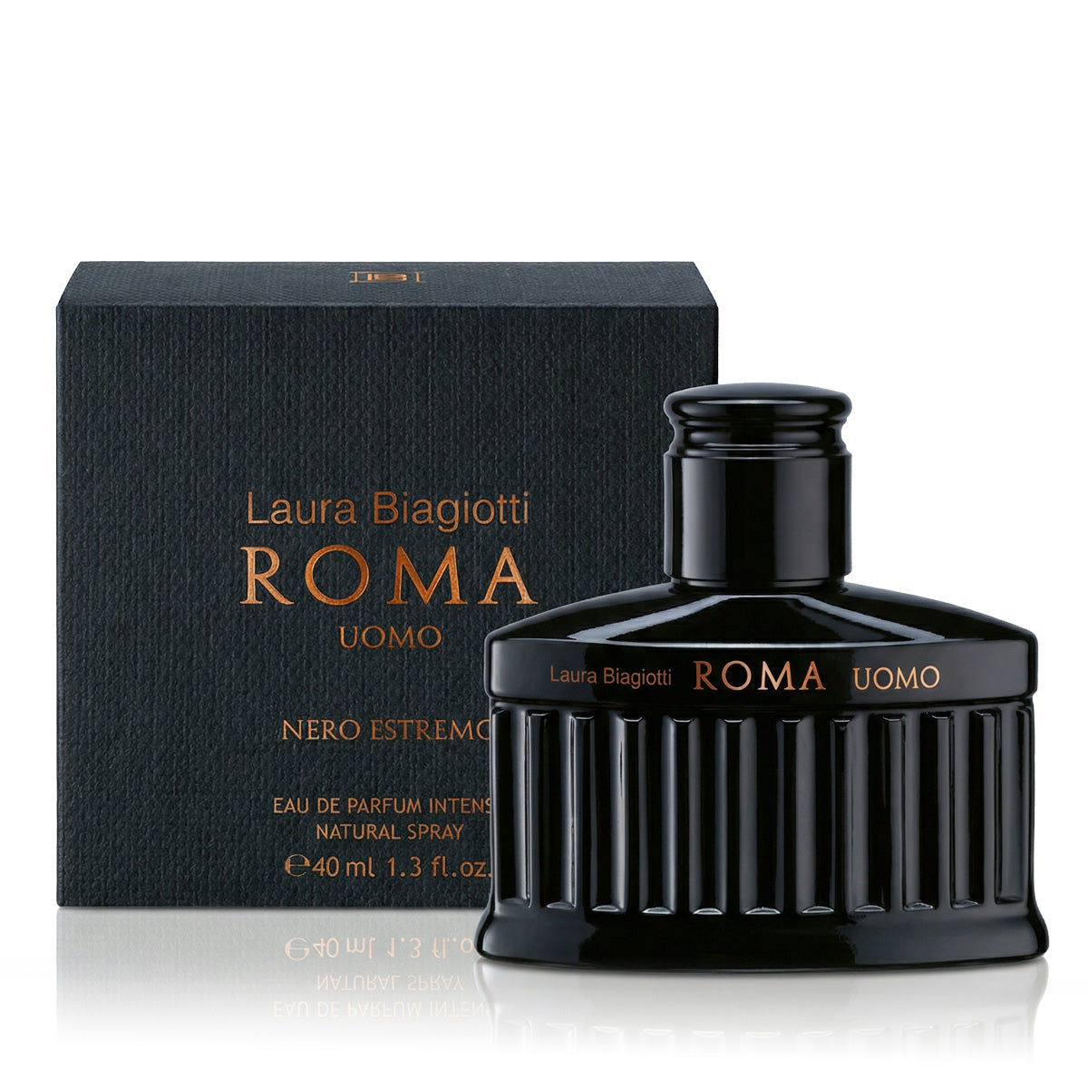 Laura Biagiotti Roma Uomo Nero Estremo Intense Eau De Parfum 40 ml for Men