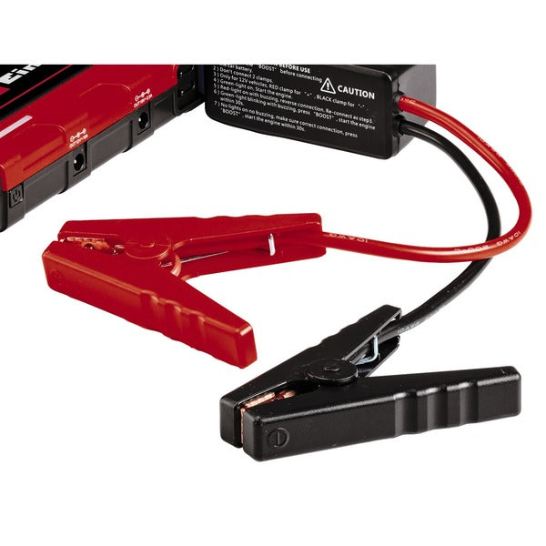 Einhell Jump-Start Powerbank CE-JS 12/1 (rot/schwarz, Starthilfe für Benziner und Diesel)