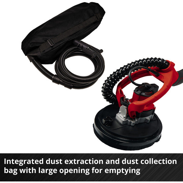 Einhell Professional Akku-Trockenbauschleifer TP-DW 18/225 Li - Solo, 18Volt (rot/schwarz, ohne Akku und Ladegerät)