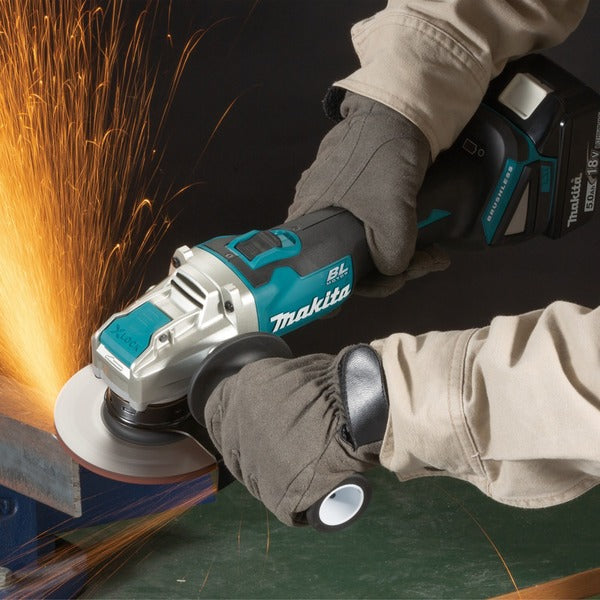 Makita X-LOCK Akku-Winkelschleifer DGA521ZX1, 18Volt (blau/schwarz, ohne Akku und Ladegerät)