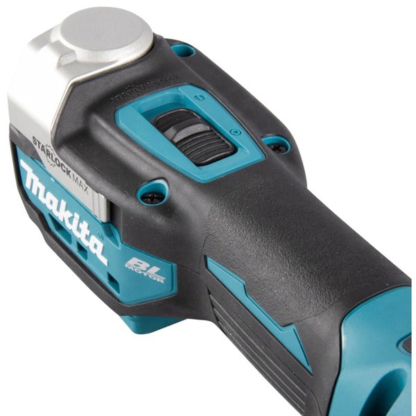 Makita Akku-Multifunktions-Werkzeug DTM52T1JX2, 18Volt (blau/schwarz, Li-Ionen-Akku 5,0 Ah, MAKPAC)