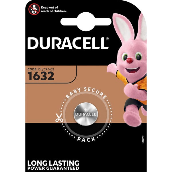Duracell CR1632 Λιθίου-Κουμπί 3V (1 Τεμάχιο, CR1632)