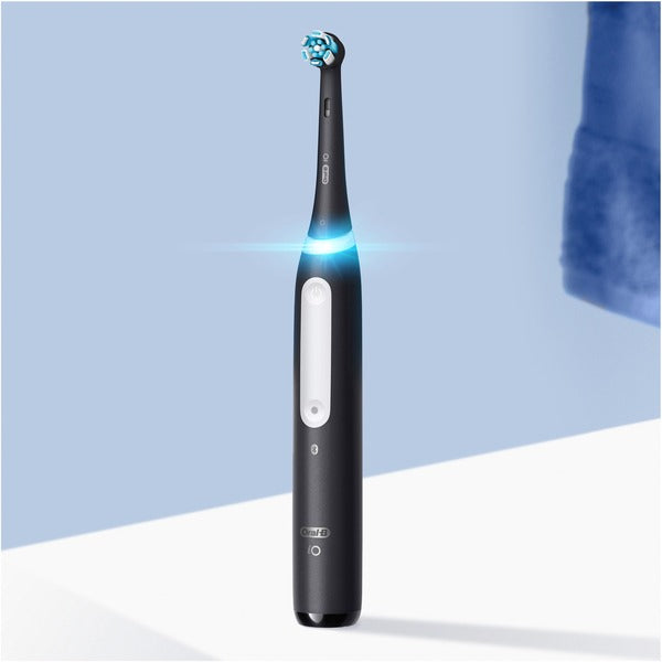 Oral-B Oral-B iO Series 4, Elektrische Zahnbürste (schwarz, Matt Black)
