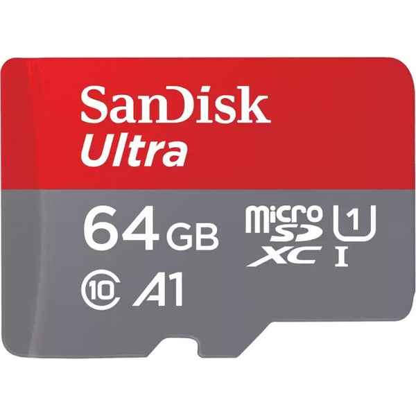 Sandisk Ultra 64 GB microSDXC (UHS-I U1, Class 10, A1)