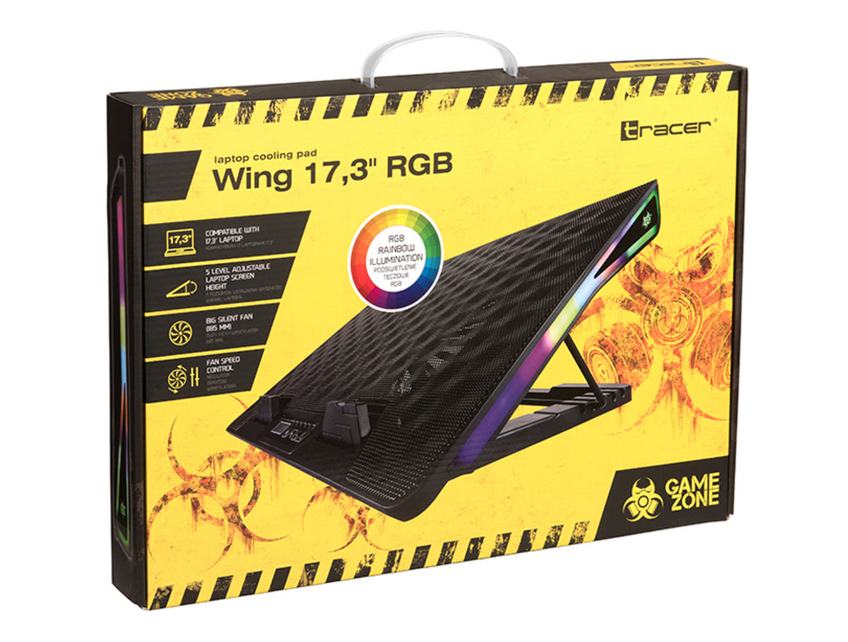 Tracer TRASTA46405 Notebook Cooling Pad 40 cm (17.3") 800 RPM