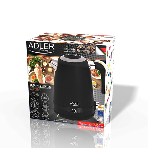 Adler AD 1295b Electric kettle 1.7 l Black