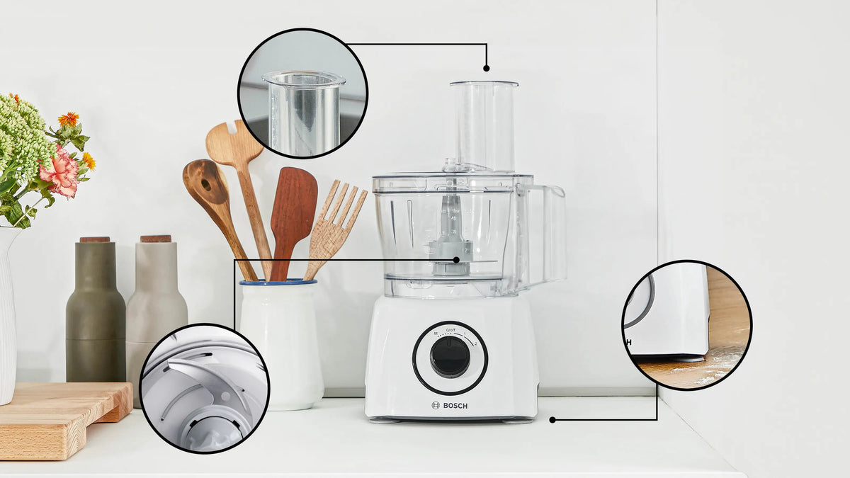 Bosch MCM3230W Food Processor 800 W 2.3 L White