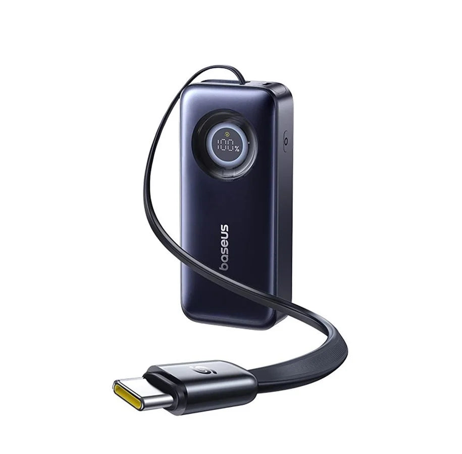 Baseus EnerCore CR11 Retractable 20000mAh 67W Cosmic Black
