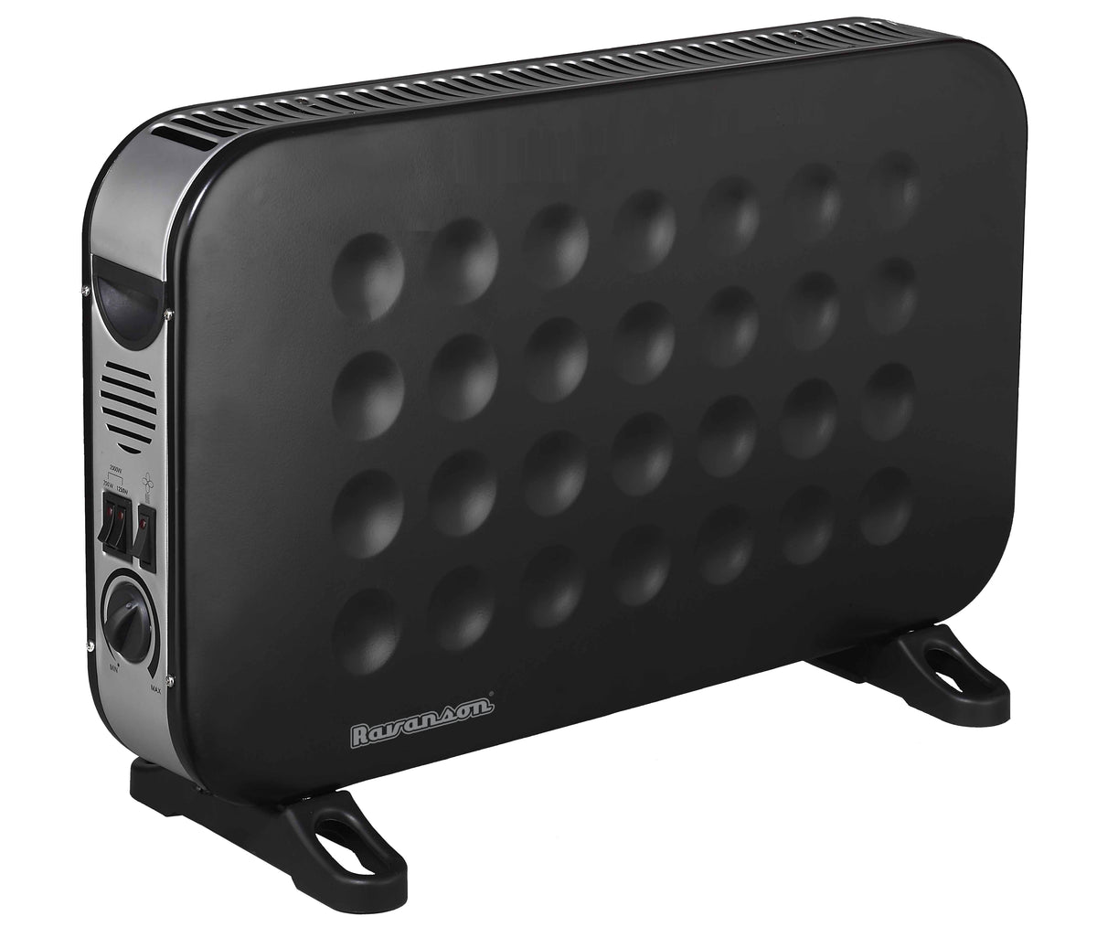 Ravanson CH-9000BT electric space heater Black 2000 W