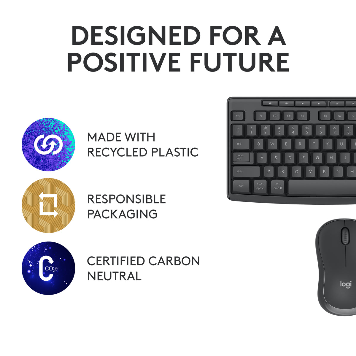LGN Logitech MK370 Wireless Combo for Business US Layout