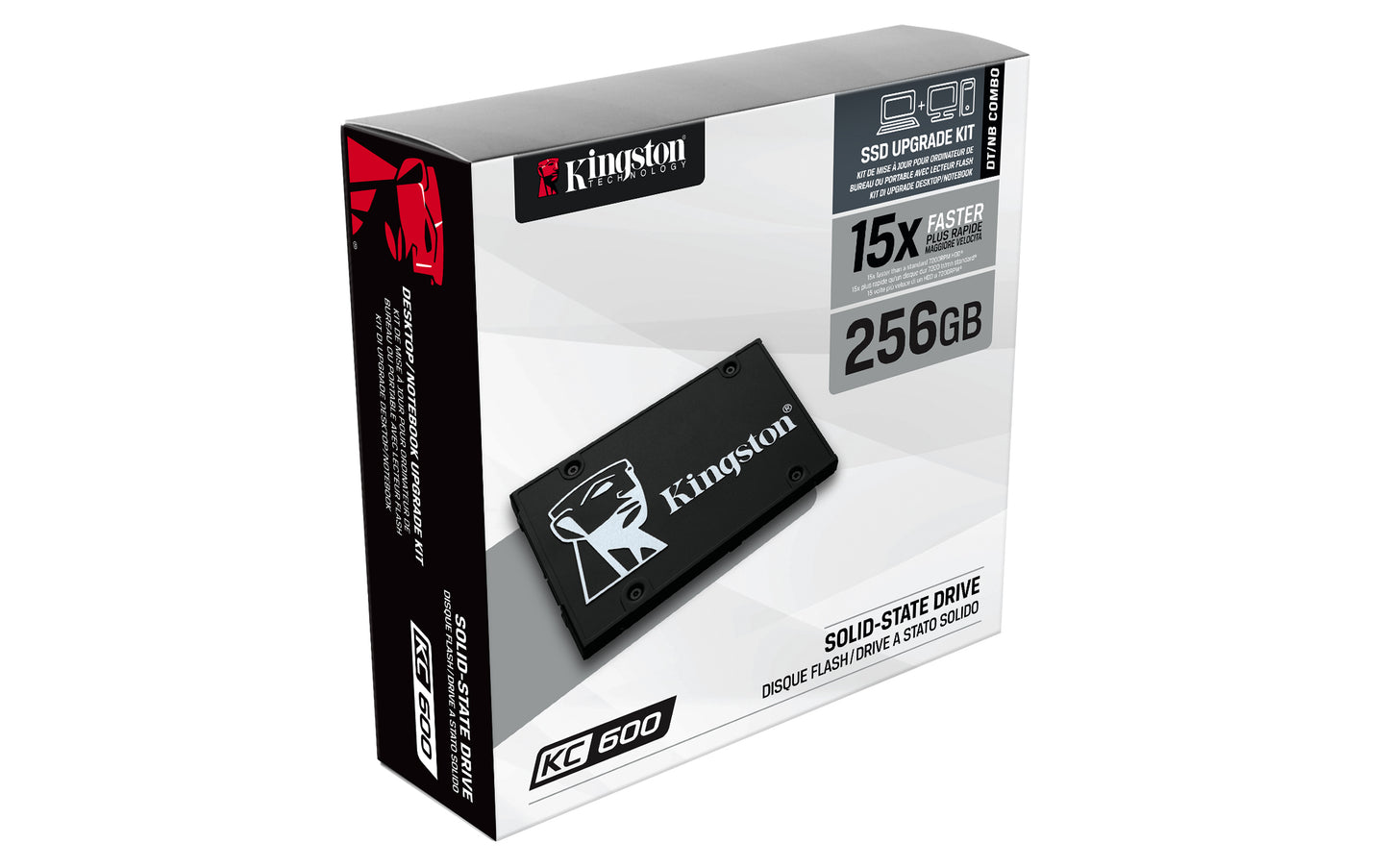Kingston Technology KC600 2,5" 256 GB Σειριακό ATA III 3D TLC