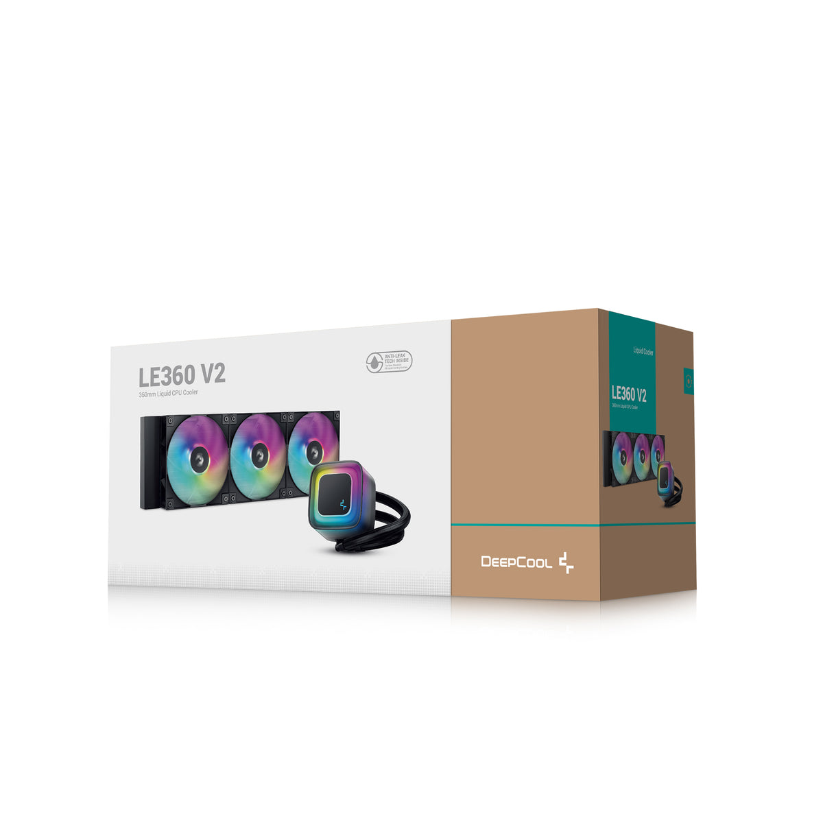 DeepCool LE360 V2 CPU All-in-One Liquid Cooler 120mm Black - 1 pc