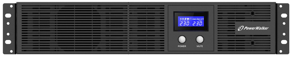 PowerWalker VI 3000 RLE Uninterruptible Power Supply (UPS) 3000 VA 1800 W 8 AC outlets