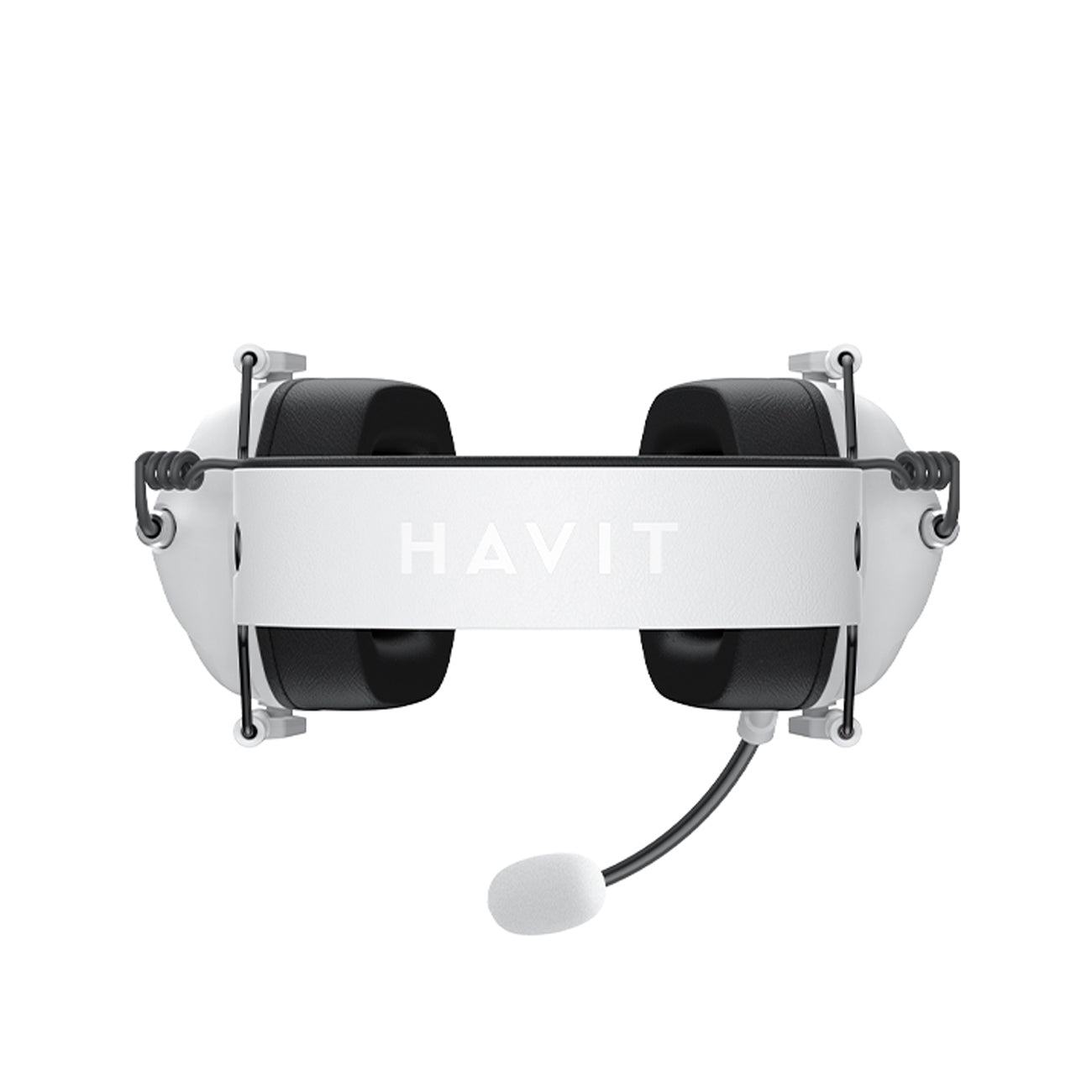 Ακουστικά gaming Havit H2033D, Λευκά/Μαύρα