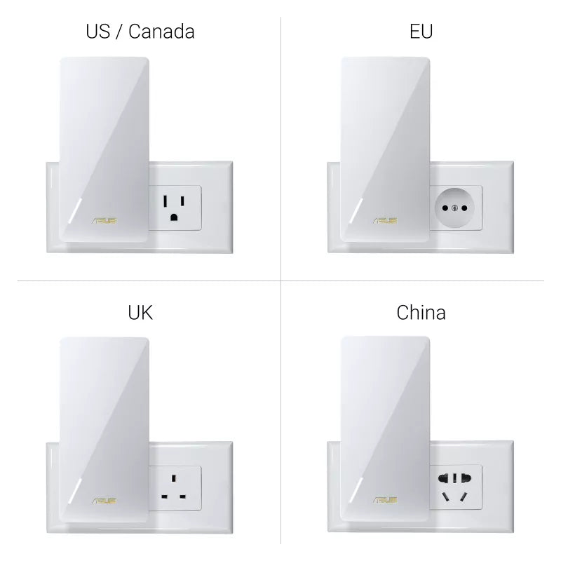 ASUS RP-BE58 Dual-band (2.4 GHz / 5 GHz) Wi-Fi 7 (802.11be) White 1 Internal