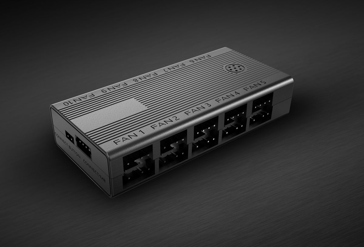 Σύστημα ψύξης υπολογιστή Mars Gaming MF3DPROKIT, ανεμιστήρας κουτιού υπολογιστή 12 εκ., μαύρο